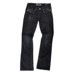 Mek Dark Gray Oaxaca Boot cut Jeans 27W 34L